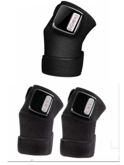 Electric Infrared Heating Knee Massager Wrap Elbow Joint Support Vibration Therapy Physiotherapy Machine Pain Relief Massageador null