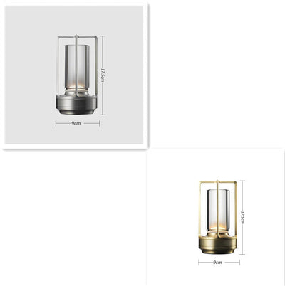 Removable USB Rechargeable Touch Bar Modern Table Lamp null