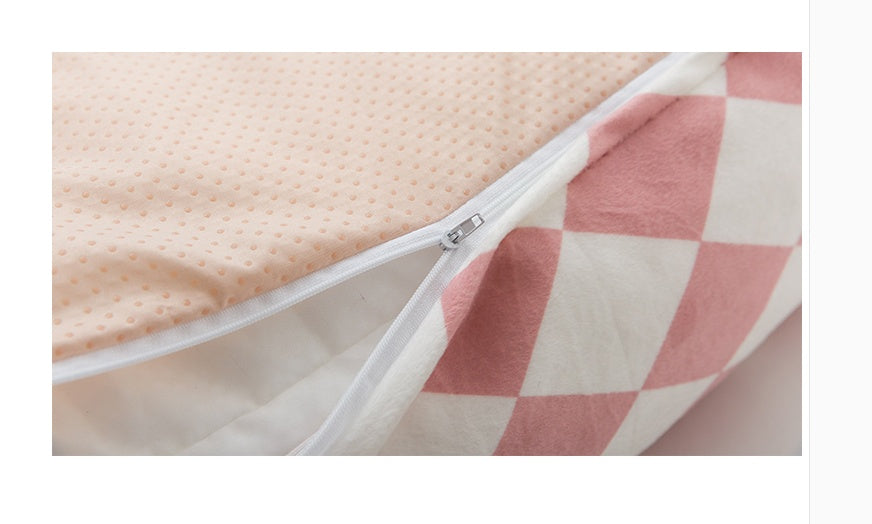 Clown Pet Sleeps In A Cozy Pet Bed null