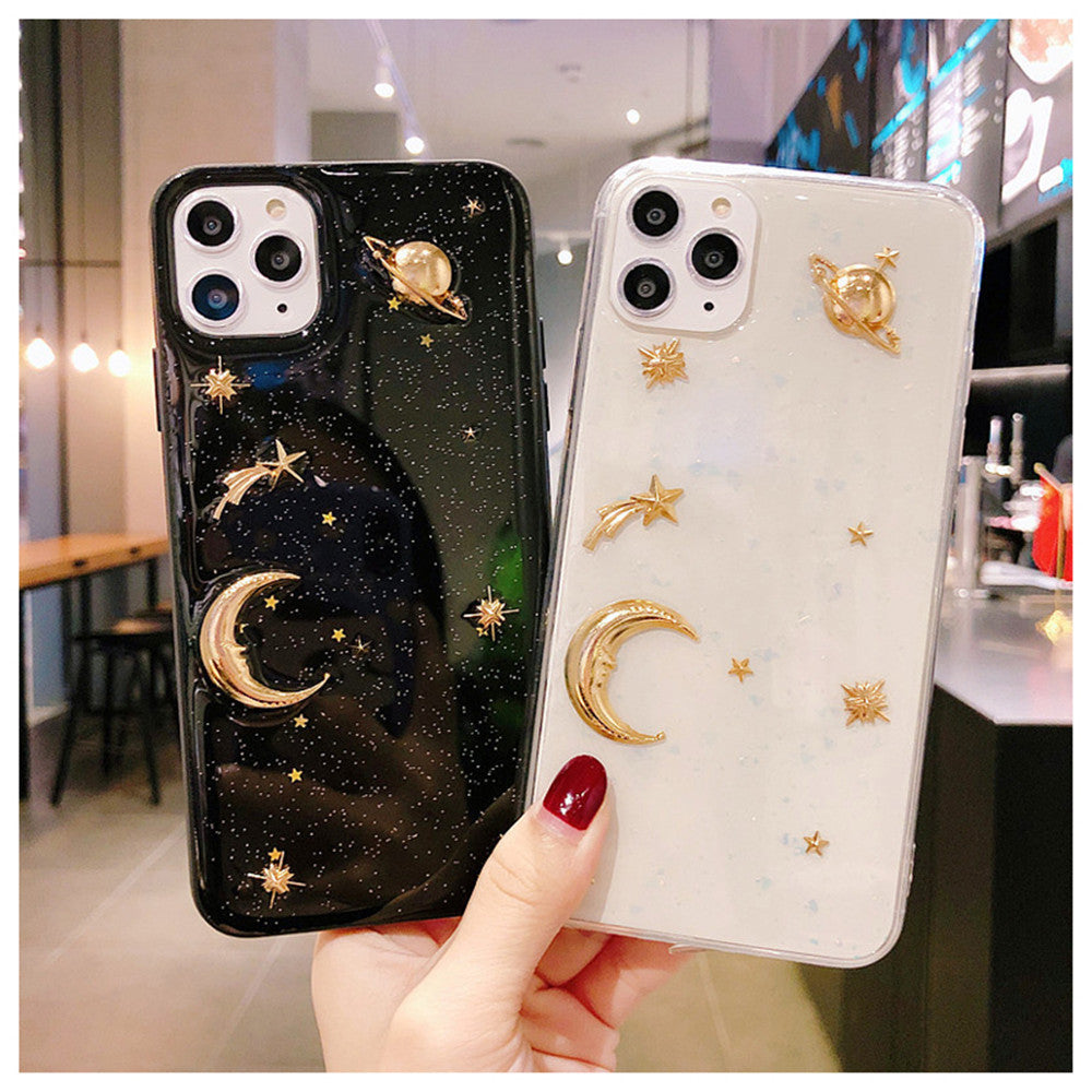 Electroplating glitter phone case null