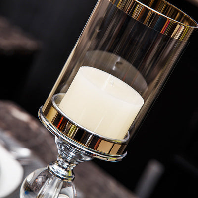 Three-piece Candle Holder Living Room Table Decoration null