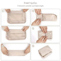 8-piece Set Luggage Divider Bag Travel Storage Clothes Underwear Shoes Organizer Packing Cube Bag null