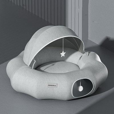 Cat Tunnel Donut Tunnel Crawl Shelter Foldable null