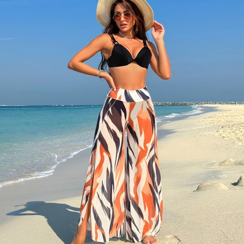 Swimsuit Women's Bikini Pants Three-piece Suit null