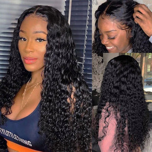 Curly Human Hair Wig Lace Hair Products null
