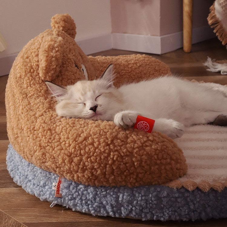Winter Pet Bed Cat Sleeping Nest null