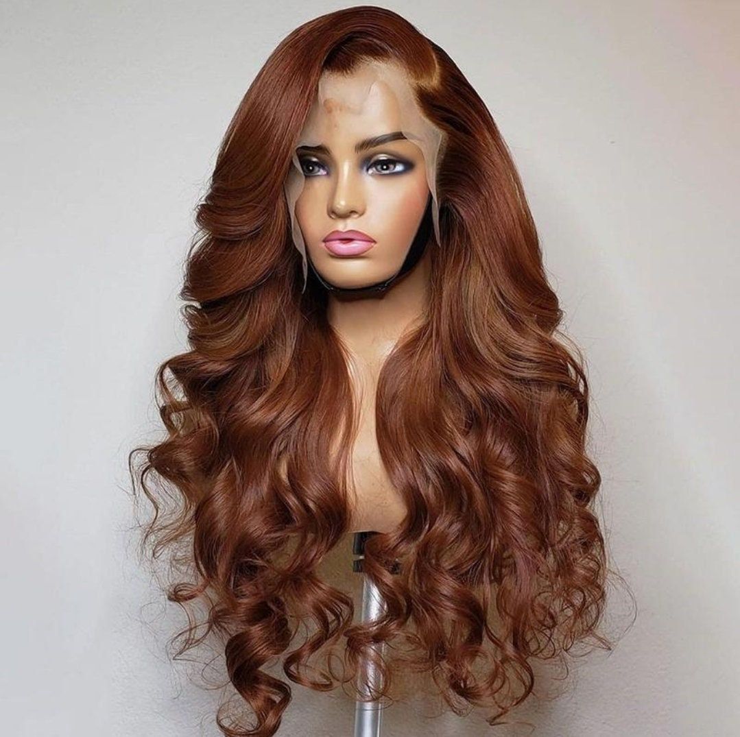 Real Human Straight Hair Wig Head Cover null