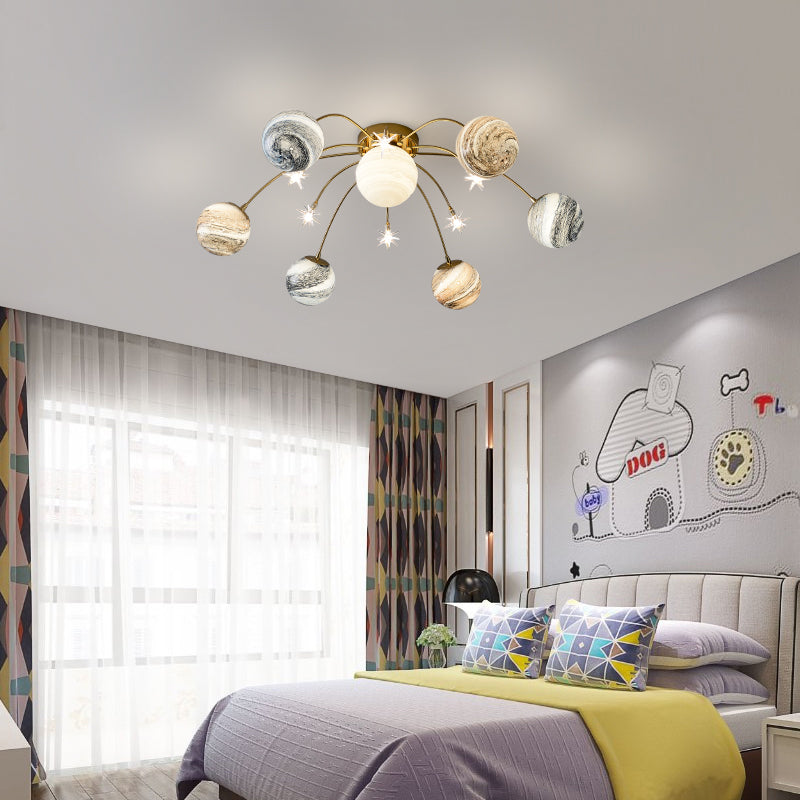 Bedroom Creative Minimalist Planet Lamp - Morderncharm store