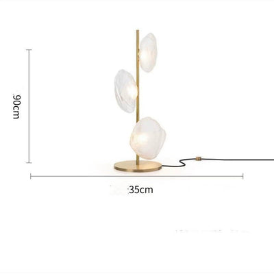 Simple Glass Table Lamp For Living Room And Bedroom null