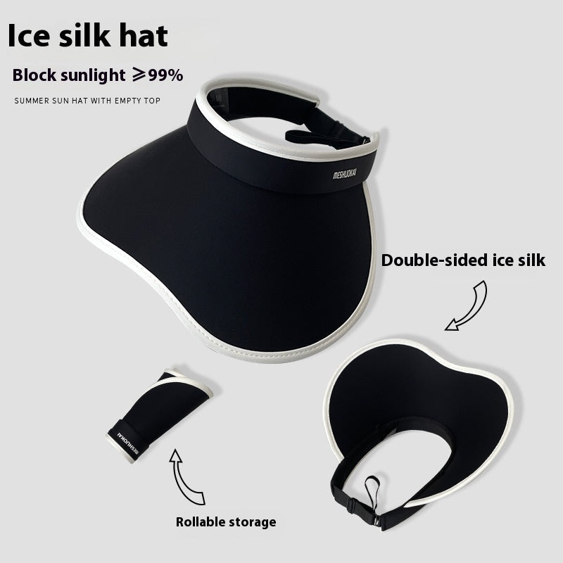 UV Protection Sunshade Female Sun Protection Hat Plus-sized null