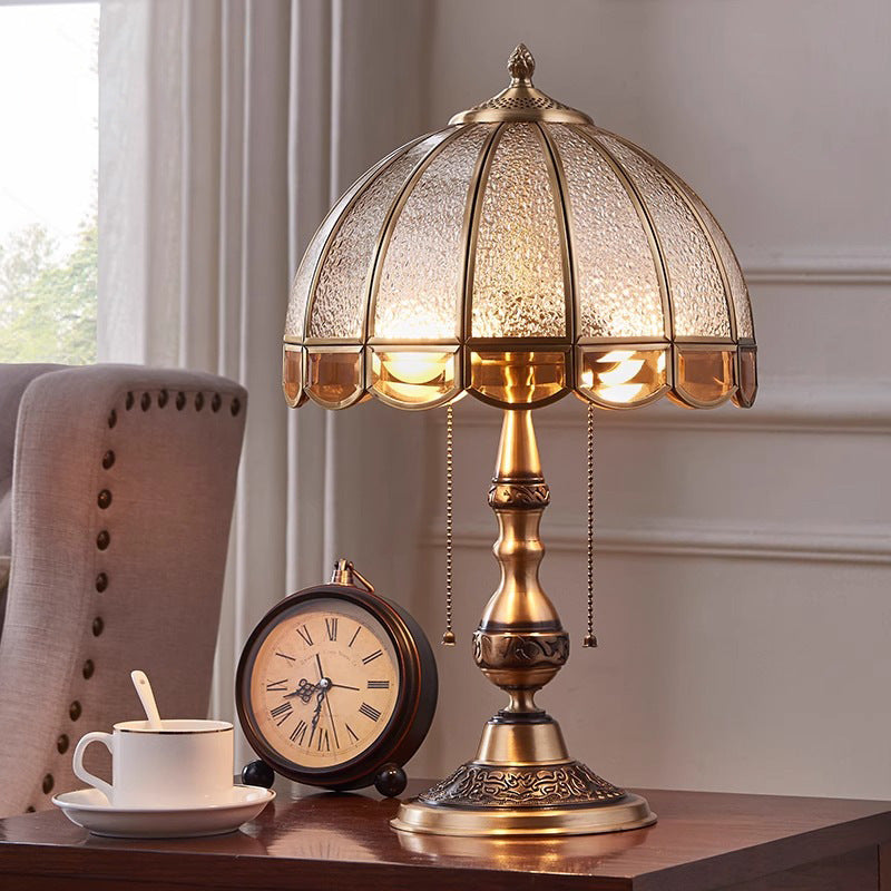 All-Copper Table Vintage Solid Copper European-Style Creative Cozy And Luxurious Study Lamp - Morderncharm store