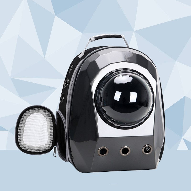 Cat Carrier Bags Breathable Pet Carriers Dog Cat Backpack Travel Space Capsule Cage Pet Transport Bag Carrying Portable Outdoor null