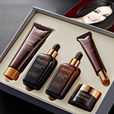 Hydrating And Repairing Smaller Brown Bottle Skin Care Product Set Brightening Skin null