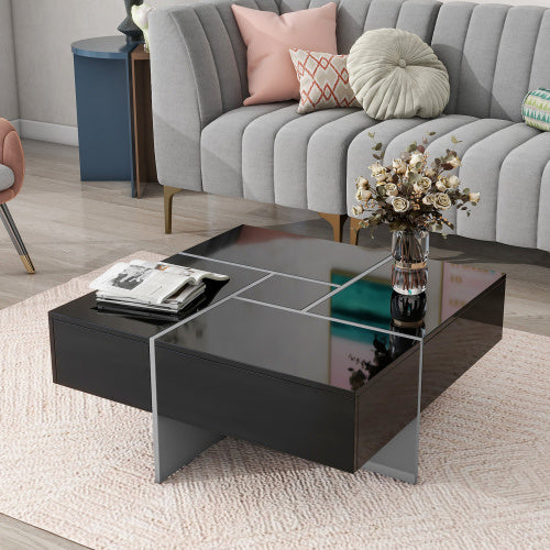 Modern Modular Storage Coffee Table - Morderncharm store