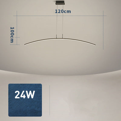 Dining Room Chandelier Led Long Dining Table Simple null