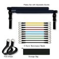 Fitness Yoga Pilates Bar Portable Gym Accessories Sport Elastic Bodybuilding Resistance Bands For Home Trainer Workout Equipment null