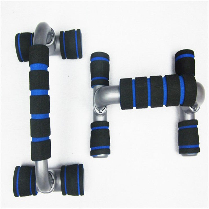 H-shaped Push-up Stand Sponge Hand Grip ABS Fitness Chest Training Grip Bar Fitness Exercise Trainer null