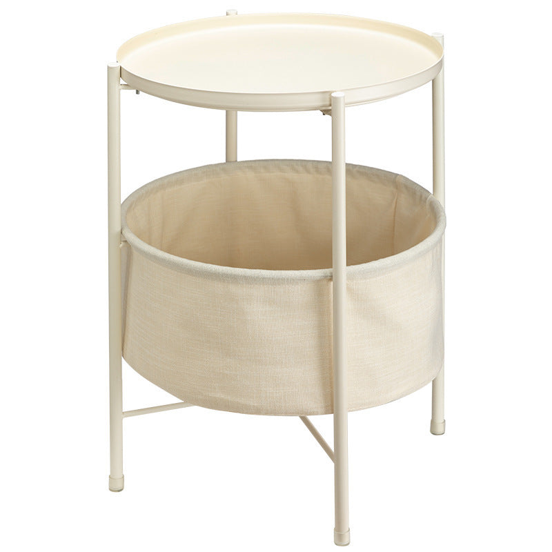 Small Apartment Round Table Living Room Bedroom Corner Bedside Table null