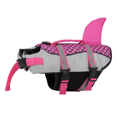 Swim Pet Dog Life Jacket Vest Clothes Life Vest Collar Harness Pets Swimming Summer Swimwear Scales Shark Pet Products null