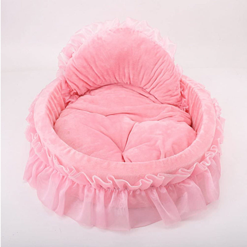 Pet Bed Princess Dog Nest Fantasy null