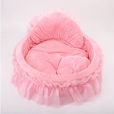 Pet Bed Princess Dog Nest Fantasy null