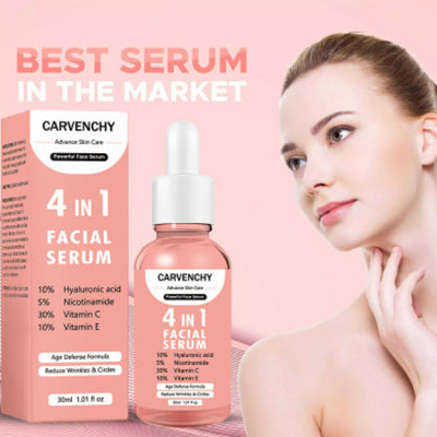Advence Skin Care 4 In 1 FACIAL SERUM null