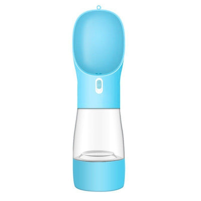 Pet Dog Water Bottle Feeder Bowl Portable Water Food Bottle Pets Outdoor Travel Drinking Dog Bowls Water Bowl For Dogs null