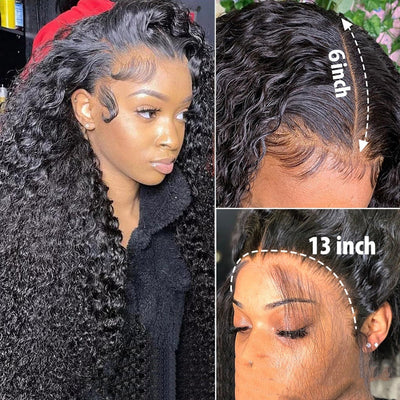 Jerry Curly Human Hair Lace Front Wig null