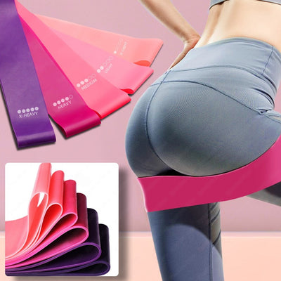 Resistance Bands Sealing Elastic Booty Sport Bodybuilding Rubber Band For Fitness Gym Leagues Equipment Sports Mini Yoga null