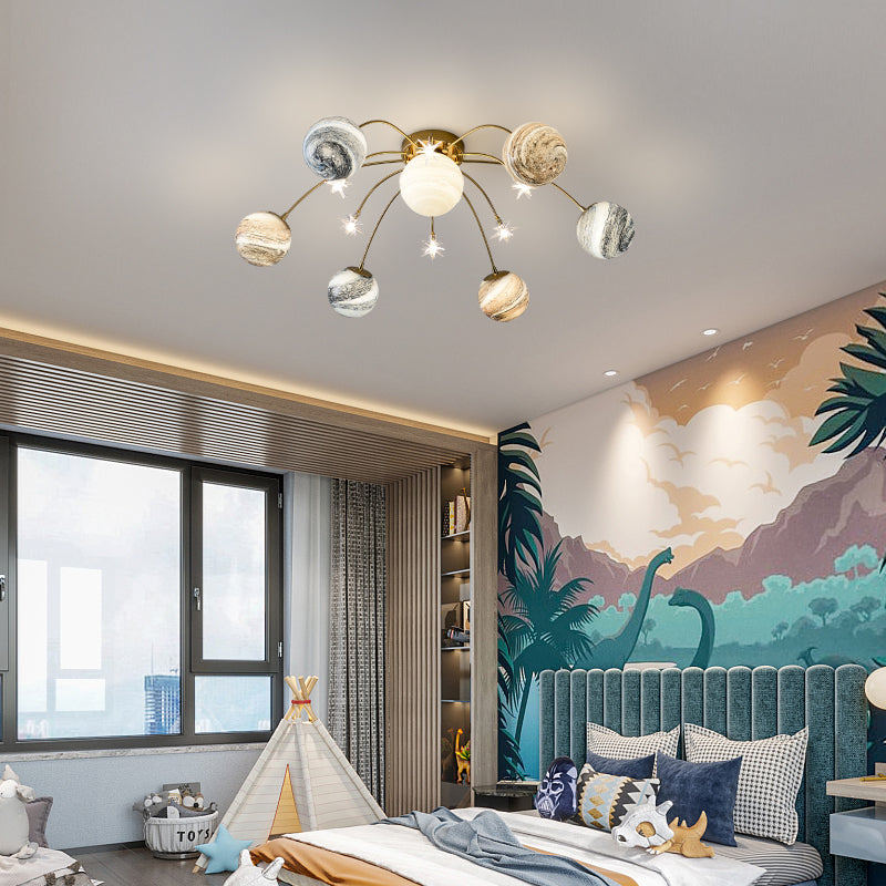 Bedroom Creative Minimalist Planet Lamp - Morderncharm store