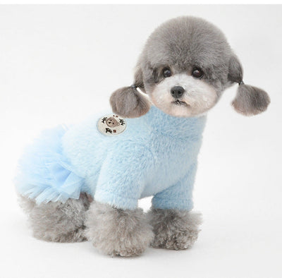 Autumn And Winter New Pet Dog Cat Skirt  Kitten Clothes null