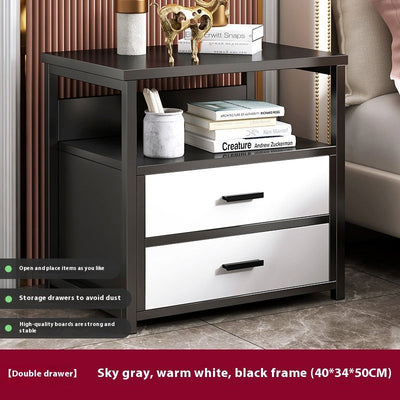 Multifunctional Bedroom Bedside Table Minimalist Bedside Storage Storage Cabinet null
