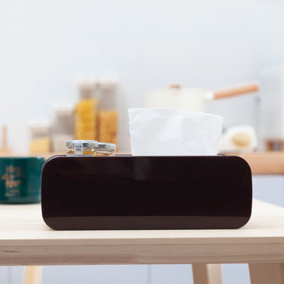 Multifunctional Smart Alarm Clock Tissue Box Living Room Coffee Table null