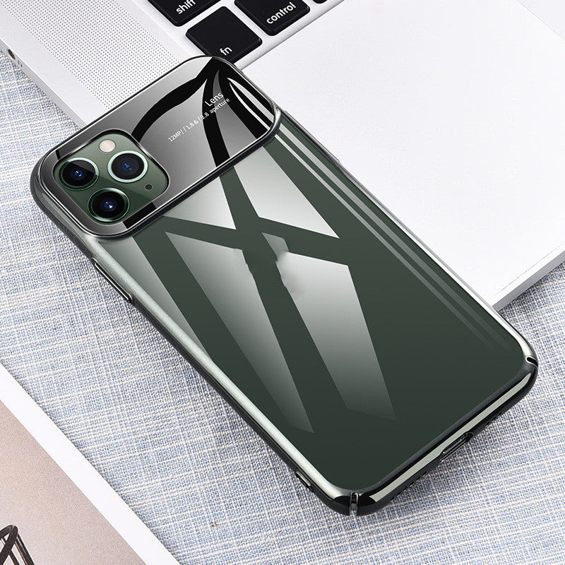 Mobile Phone Case Creative Electroplating Pc Glass Mobile Phone Case Suitable For 11 Pro Case null