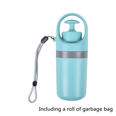 Portable Lightweight Dog Pooper Scooper With Built-in Poop Bag Dispenser Eight-claw Shovel For Pet Toilet Picker Pet Products null
