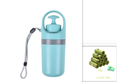 Portable Lightweight Dog Pooper Scooper With Built-in Poop Bag Dispenser Eight-claw Shovel For Pet Toilet Picker Pet Products null