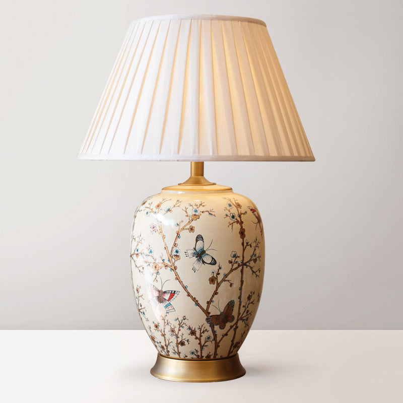 American Ceramic Table European Bedroom Bedside Lamp - Morderncharm store