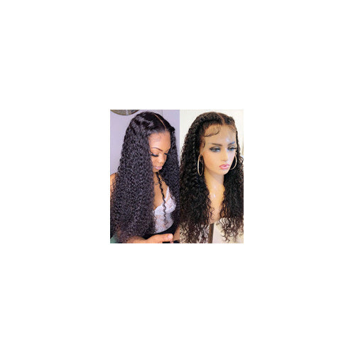 Brazilian Kinky Curly Lace Front Human Hair Wigs null