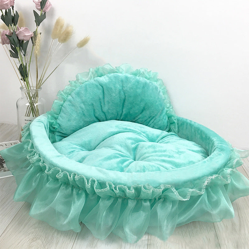 Pet Bed Princess Dog Nest Fantasy null