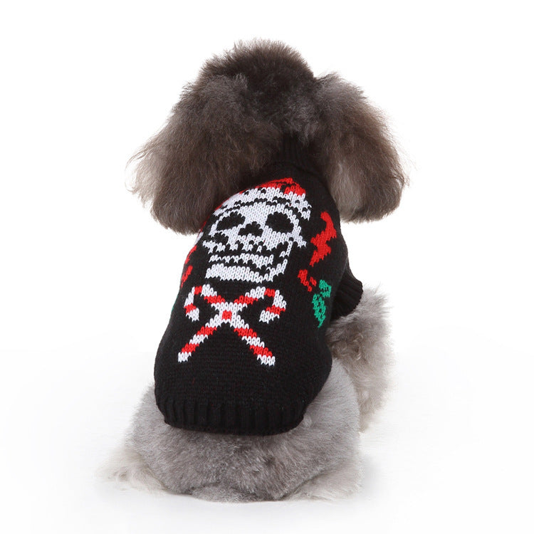 Universal Casual Fall Clothing Elk Pet Sweater null