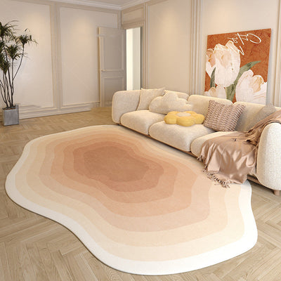 Household Irregular Shaped Simple Sofa Coffee Table Floor Mats null
