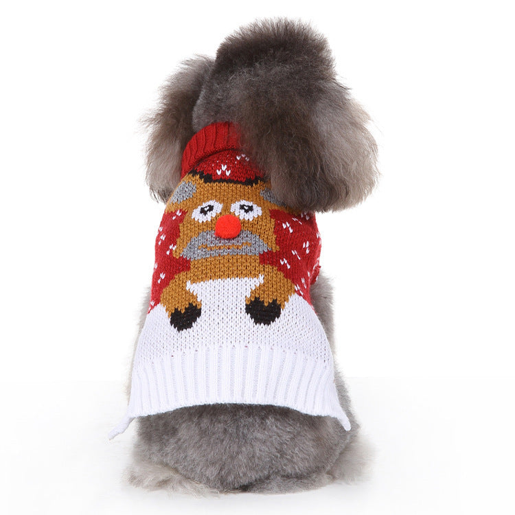 Universal Casual Fall Clothing Elk Pet Sweater null