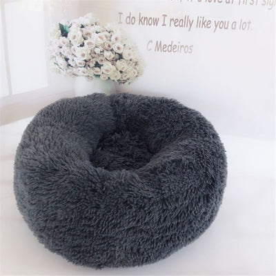 Round Long Hairy Autumn And Winter Nest Pad Cat Mattress null