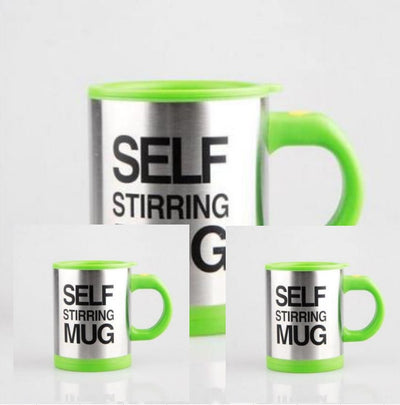 Automatic Lazy Self Stirring Magnetic Mug Creative 304 Stainless Steel Coffee Milk Mixing Cup Blender Smart Mixer Thermal Cup null