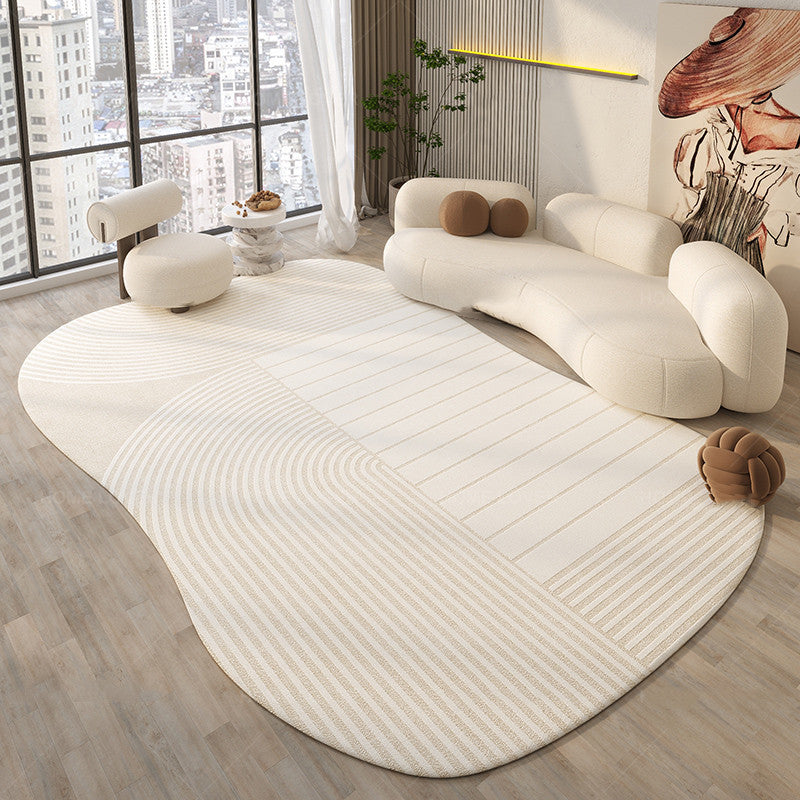 Household Irregular Shaped Simple Sofa Coffee Table Floor Mats null