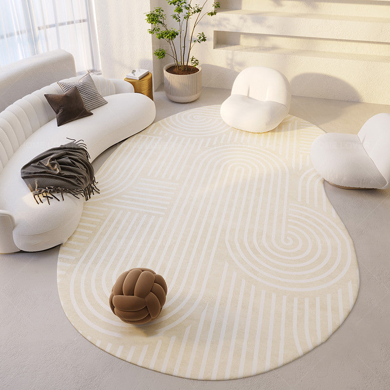 Household Irregular Shaped Simple Sofa Coffee Table Floor Mats null