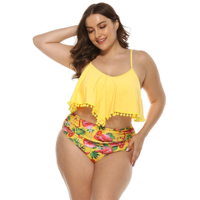 Fat woman bikini null
