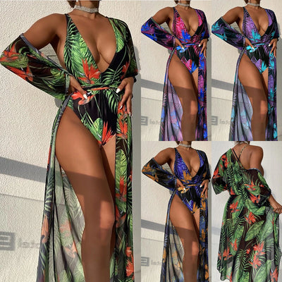 Bikini One-piece Three Piece Swimsuit Women null