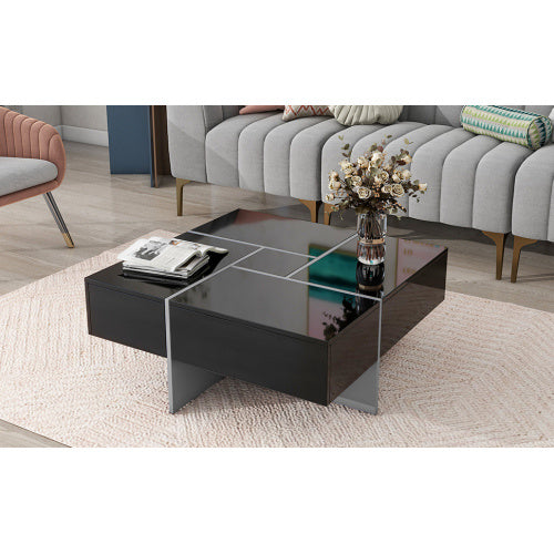 Modern Modular Storage Coffee Table - Morderncharm store