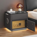 Home Bedroom Multi-functional Smart Safe Bedside Table Wireless Integrated Charging Safe null
